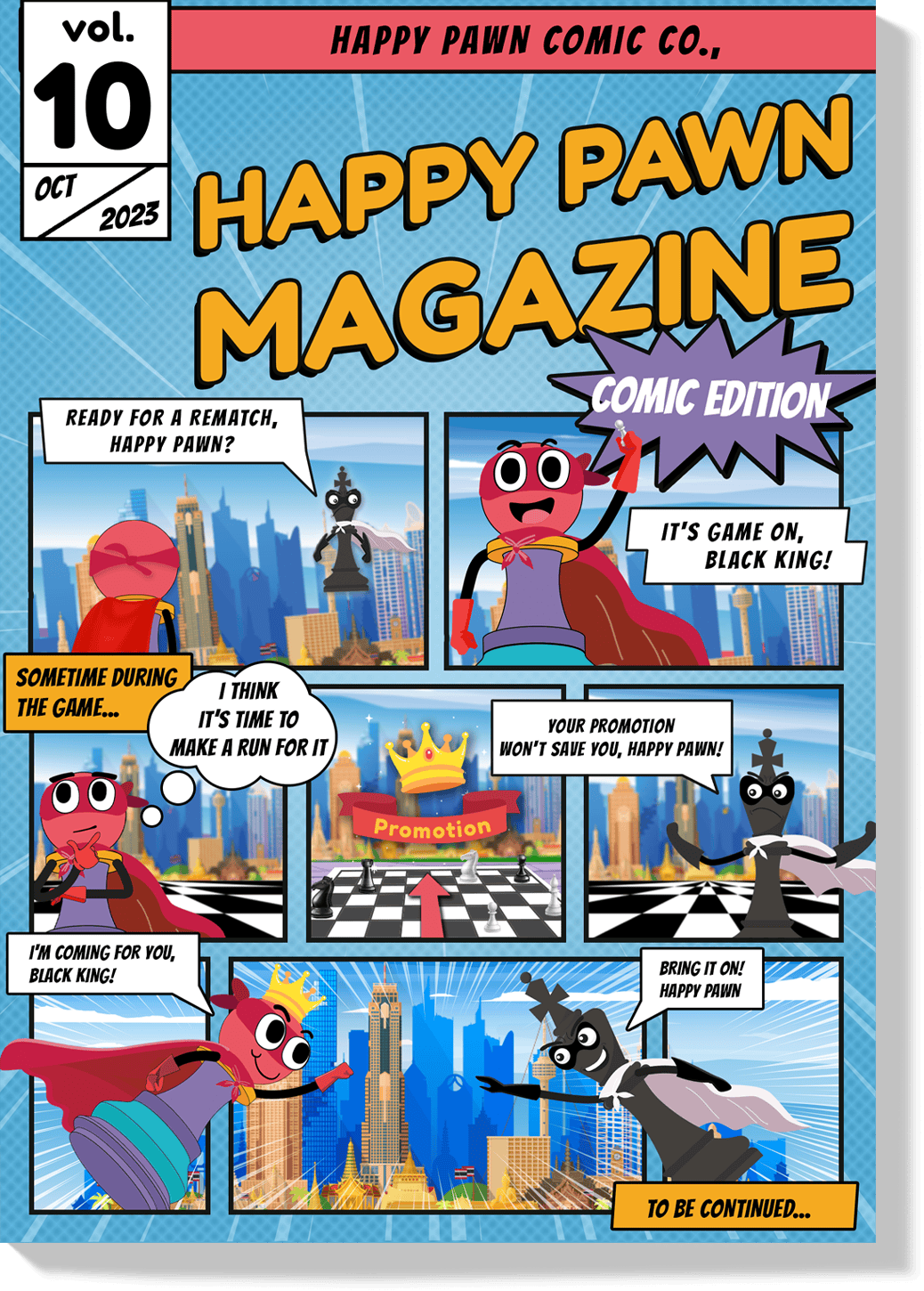 Happy Pawn Magazine Issue 10 — Comic Edition