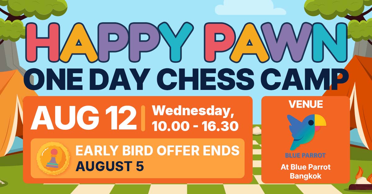 One Day Chess Camp — August 2026