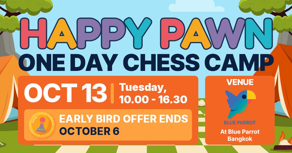 One Day Chess Camp — October 2026